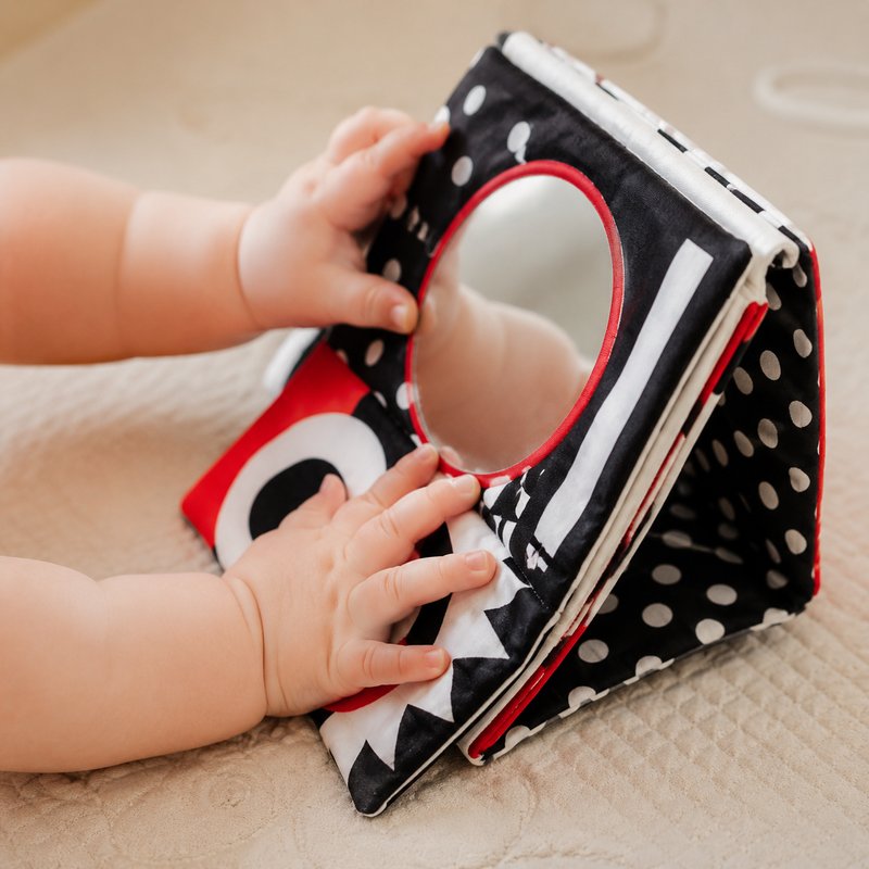 SINOMUSE CB-00-01 baby hands exploring cloth book