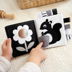 Safe Tag Sensory Cloth Book interactive play demonstration
