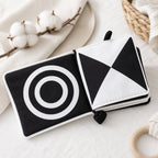 Organic Cotton Visual Card Cloth Book close-up — key improvement details