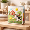 Soft Crinkle Sound Cloth Book for 0-6 Months — SINOMUSE