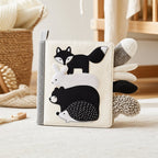 Oversized Sensory Tails Cloth Book for 0-6 Months — SINOMUSE