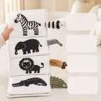 Oversized Sensory Tails Cloth Book close-up — key improvement details