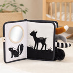 Oversized Sensory Tails Cloth Book safety features — baby-safe construction