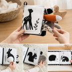 Oversized Sensory Tails Cloth Book interactive play demonstration