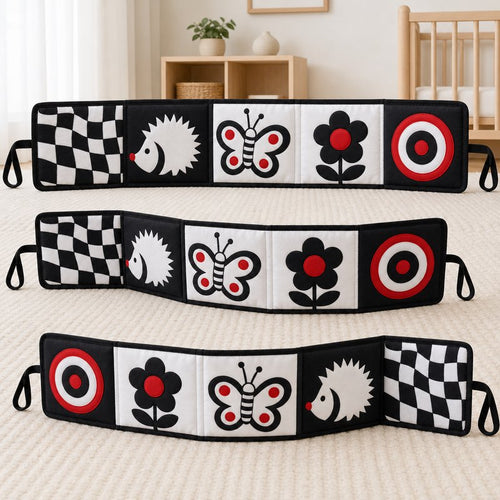 Accordion Tummy Time Long Roll Book for 0-6 Months — SINOMUSE