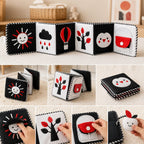 Accordion Tummy Time Long Roll Book interactive play demonstration