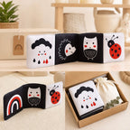 Accordion Tummy Time Long Roll Book gift-ready packaging and details