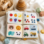 English-Proofed Early Learning Cloth Book for 6-18 Months — SINOMUSE