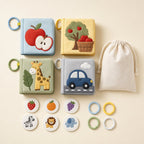 English-Proofed Early Learning Cloth Book unboxing and contents — baby cloth book by SINOMUSE