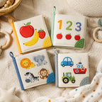 English-Proofed Early Learning Cloth Book safety features — baby-safe construction