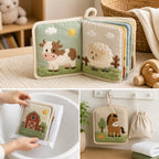 Farm Animal Sound Cloth Book care and cleaning instructions