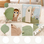 Lift-the-Flap Discovery Cloth Book safety features — baby-safe construction