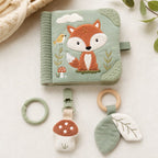 Original Animal Teether Cloth Book unboxing and contents — baby cloth book by SINOMUSE