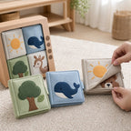 Large Page Value Cloth Book Set interactive play demonstration