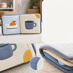 My First Bilingual Everyday Words Cloth Book safety features — baby-safe construction