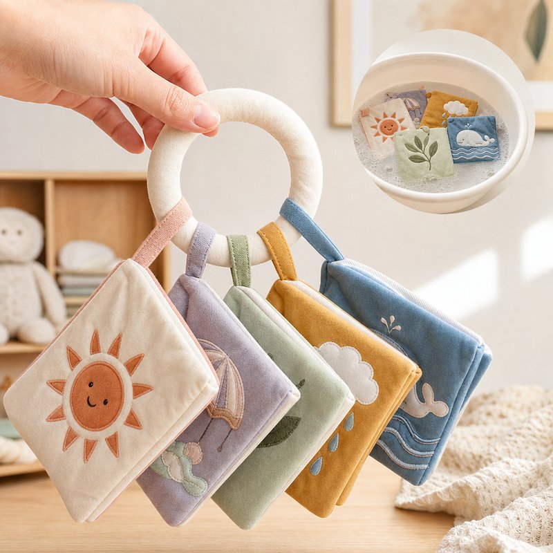 Anti-Loss Storage Ring Mini Book Set close-up — key improvement details