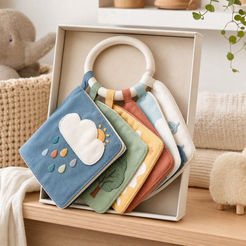 Anti-Loss Storage Ring Mini Book Set gift-ready packaging and details