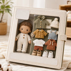 Dress-Up Doll Cloth Activity Book close-up — key improvement details