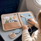 Travel Busy Book safety features — baby-safe construction