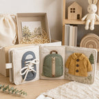Contextual Life Skills Cloth Book gift-ready packaging and details