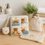 Daily Routine Sequence Cloth Book care and cleaning instructions