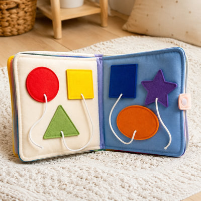 Oversized Shape & Color Sorting Book for 18-36 Months — SINOMUSE