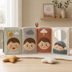 Emotion Learning Role-Play Cloth Book for 18-36 Months — SINOMUSE