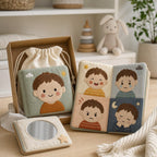 Emotion Learning Role-Play Cloth Book gift-ready packaging and details