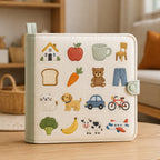 Everyday Words Multilingual Cloth Book for 18-36 Months — SINOMUSE
