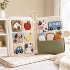 Everyday Words Multilingual Cloth Book safety features — baby-safe construction